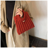 Ndyad simple knitted handbag HZ1024