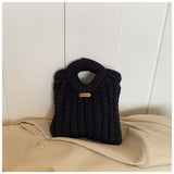 Ndyad simple knitted handbag HZ1024