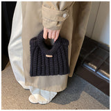 Ndyad simple knitted handbag HZ1024
