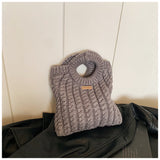 Ndyad simple knitted handbag HZ1024