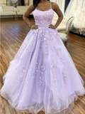 Ndyad tulle lace long prom dress lace tulle evening dress HZ1024