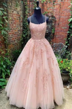 Ndyad tulle lace long prom dress lace tulle evening dress HZ1024