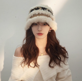 Ndyad Crochet Plush Wool Hat HZ1024