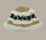 Ndyad Crochet Plush Wool Hat HZ1024