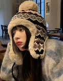 Ndyad Flower Pattern Warm Beanie HZ1024