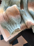 Ndyad fox sweater with gradient stripes HZ1024