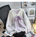 Ndyad style gentle lace sweater HZ1024