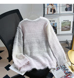 Ndyad style gentle lace sweater HZ1024