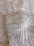Ndyad A-line Tulle Short Formal Dress, Apricot Homecoming Dress HZ1024
