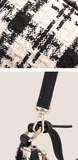 Ndyad woolen crescent bag shoulder messenger bag HZ1024