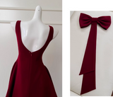 Ndyad A-line Spaghetti Strap Short Prom Dress Homecoming Dress HZ1024
