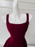 Ndyad A-line Spaghetti Strap Short Prom Dress Homecoming Dress HZ1024