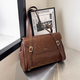 Evafashion texture large capacity commuter shoulder bag HZ1024