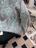 Ndyad sequined knitted sweater HZ1024
