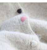 Ndyad button simple knitted cardigan HZ1024