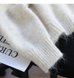 Ndyad button simple knitted cardigan HZ1024