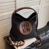 Ndyad Capacity Commuter Shoulder Tote Bag Canvas Backpack HZ1024