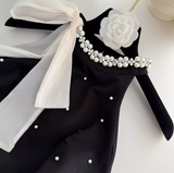 Evafashion A-line beaded Halter Short Prom Dress,Homecoming Dress HZ1024