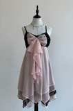Ndyad Spaghetti Strap A-Line Chiffon Short Prom Dresses, Pink Homecoming Dresses HZ1024