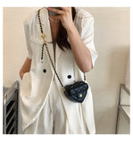 Ndyad chain heart crossbody bag HZ1024