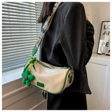 Evafashion casual wide shoulder strap shoulder bag HZ1024