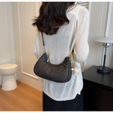 Ndyad hand-held single-shoulder crescent bag crossbody bag HZ1024
