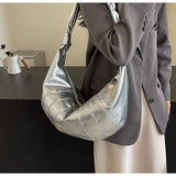 Ndyad large capacity commuter messenger bag croissant HZ1024