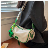 Evafashion casual wide shoulder strap shoulder bag HZ1024