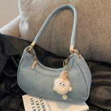 Ndyad hand-held single-shoulder crescent bag crossbody bag HZ1024