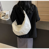 Ndyad large capacity commuter messenger bag croissant HZ1024